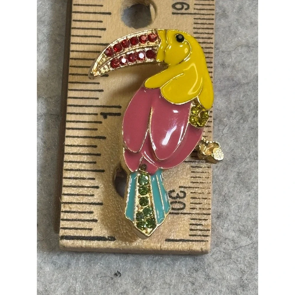 #11. Toucan Bird Brooch